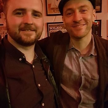 David Peace meeting Derren Brown